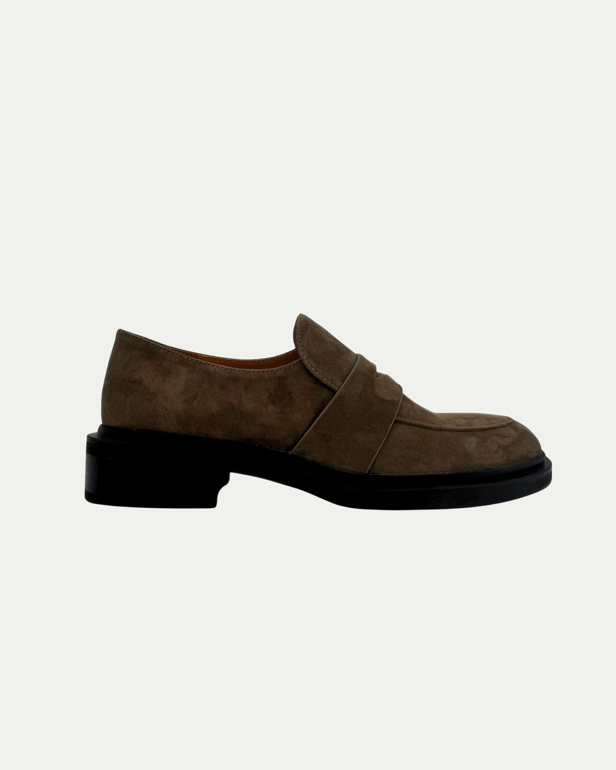 Drew Chunky Suede Loafers
