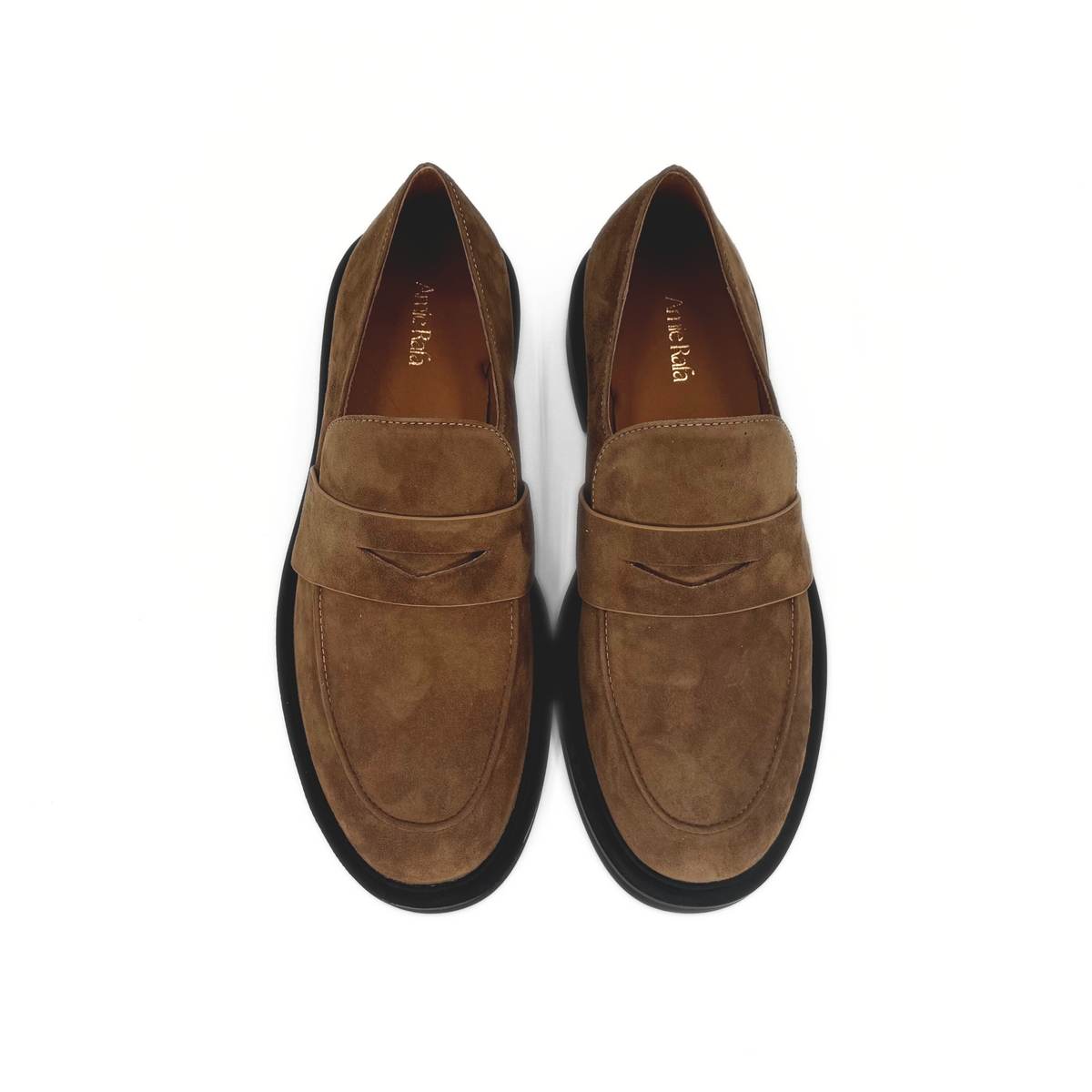 Drew Chunky Suede Loafers