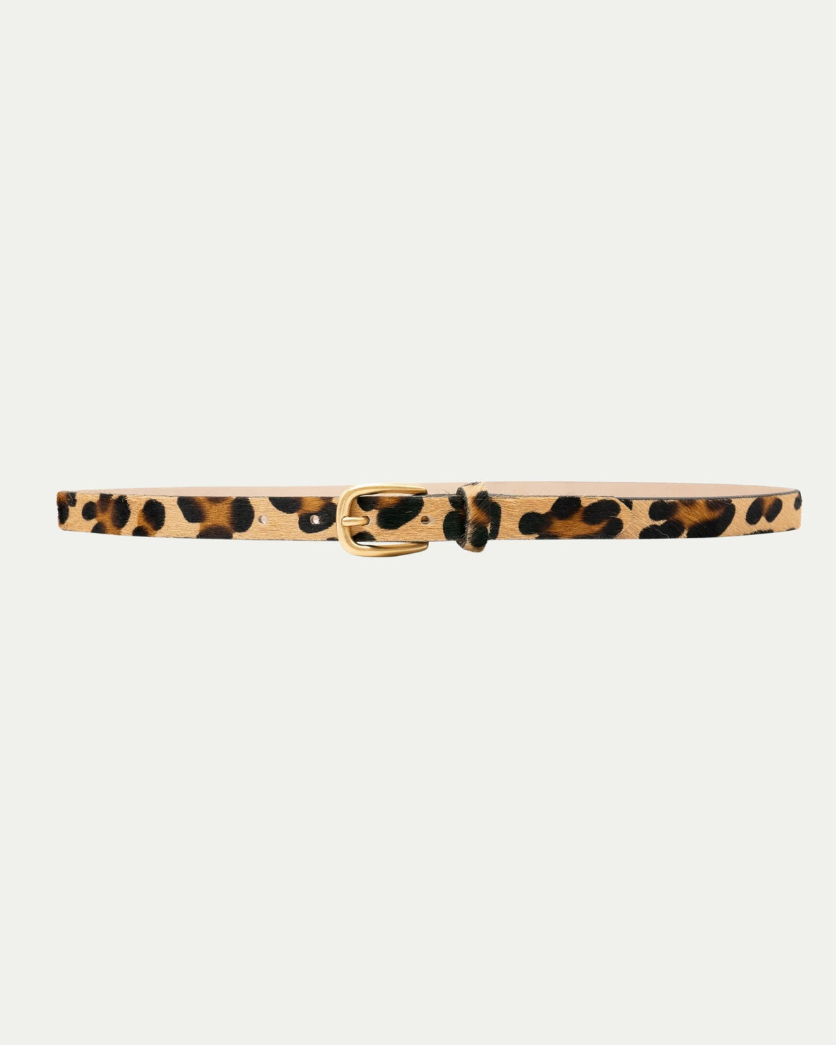 Sera Belt - Leopard Calf Hair