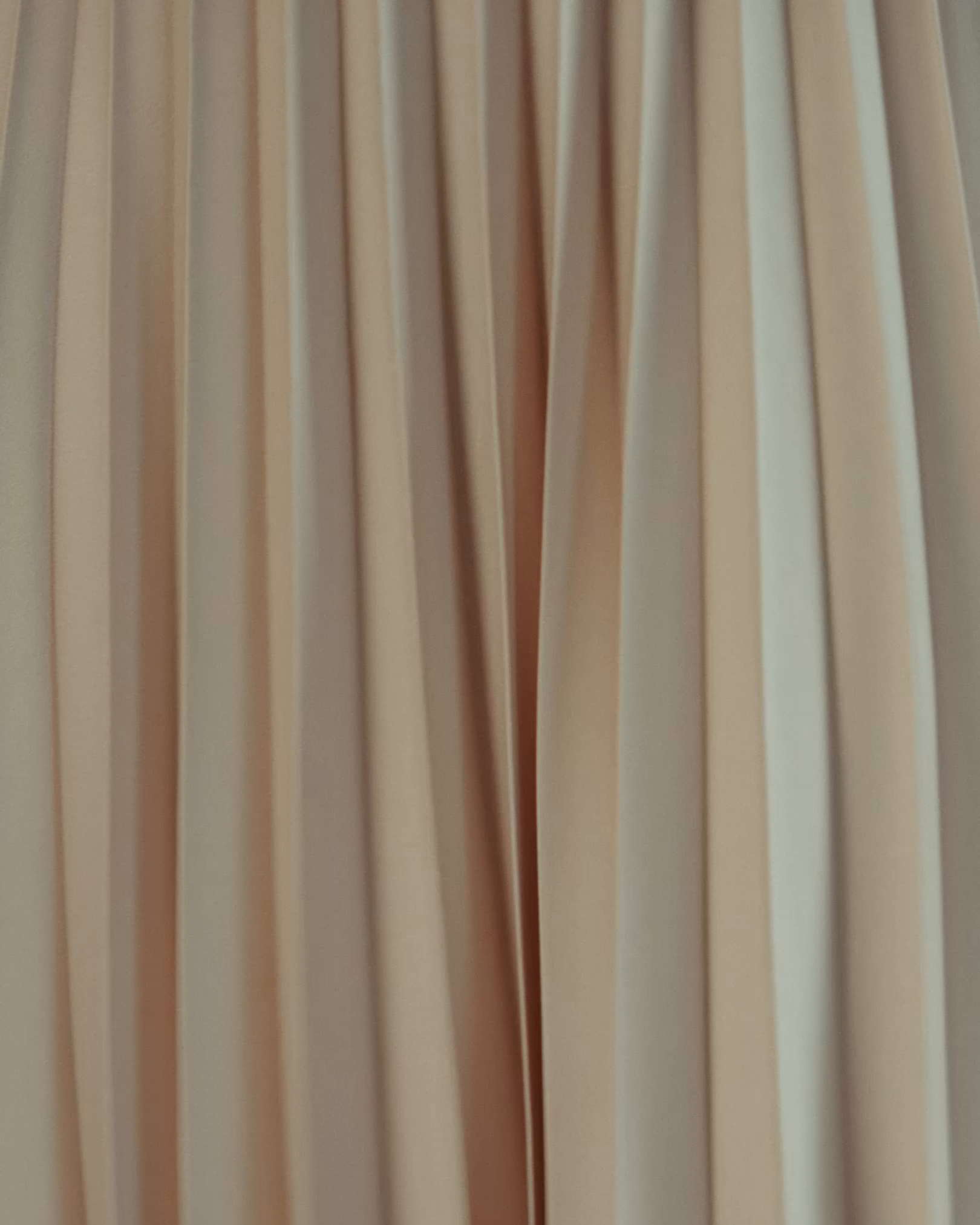 Marilyn Accordion-Pleated Maxi Skirt in Dusty Rose