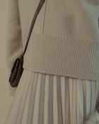 Cary Crew-Neck Sweater in Taupe