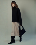 Gloria Convertible Sweater in Black