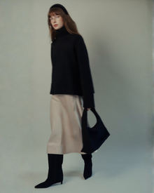 Gloria Convertible Sweater in Black