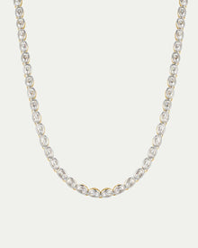The Palais Tennis Necklace-Gold