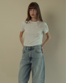 James Linen Crew-Neck Tee