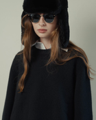 Gloria Convertible Sweater in Black