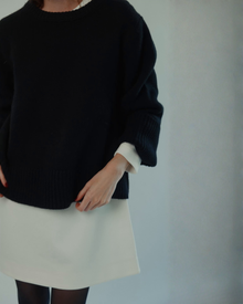 Gloria Convertible Sweater in Black