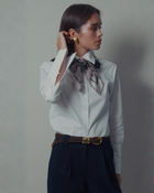 Beverly Wide-leg Pant in Navy