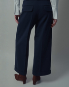 Beverly Wide-leg Pant in Navy