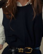 Twiggy Sleeveless Shift Dress in Navy