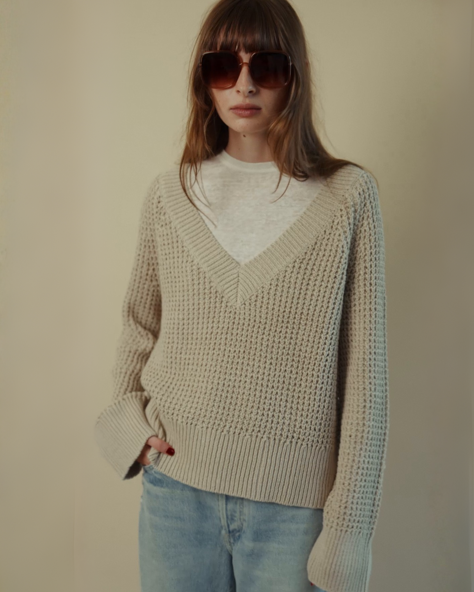 Brigitte Linen Sweater