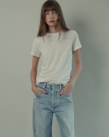 James Linen Crew-Neck Tee
