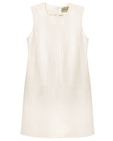 Twiggy Sleeveless Shift Dress Ivory