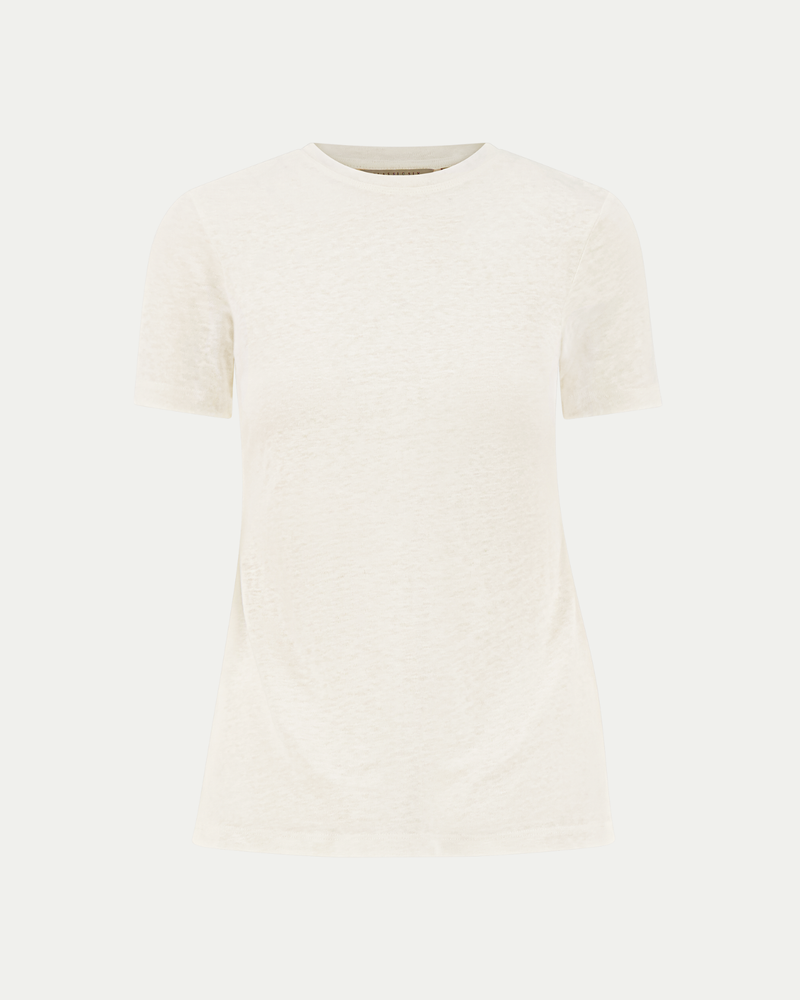 James Linen Crew-Neck Tee