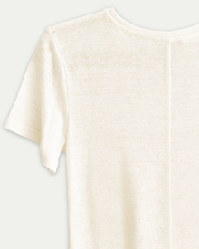 James Linen Crew-Neck Tee