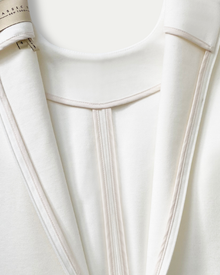 Twiggy Sleeveless Shift Dress Ivory