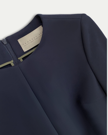 Twiggy Shift Dress in Navy