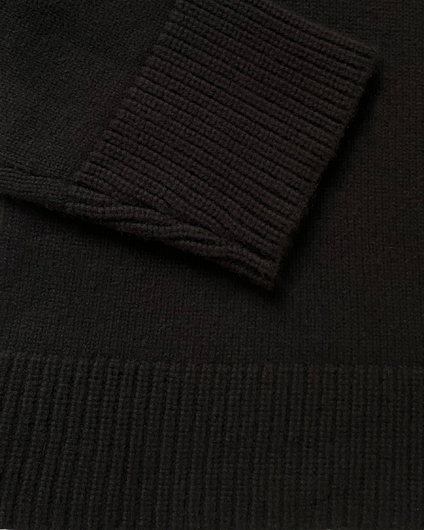 Gloria Convertible Sweater in Black