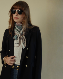 Katharine Double-Breasted Blazer in Black