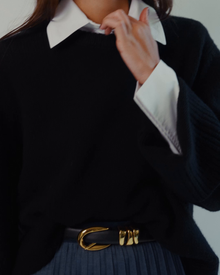 Gloria Convertible Sweater in Black