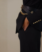 Beverly Long Wide-leg Pant in Black