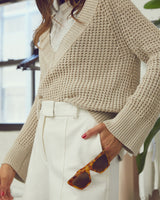 Brigitte Linen Sweater