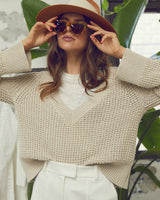 Brigitte Linen Sweater