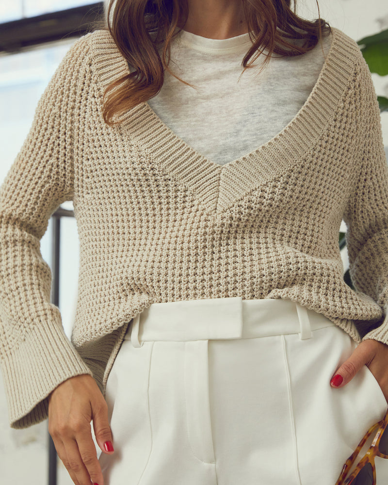 Brigitte Linen Sweater