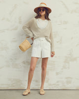 Brigitte Linen Sweater