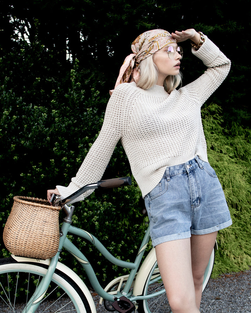 Brigitte Linen Sweater