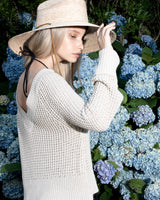 Brigitte Linen Sweater