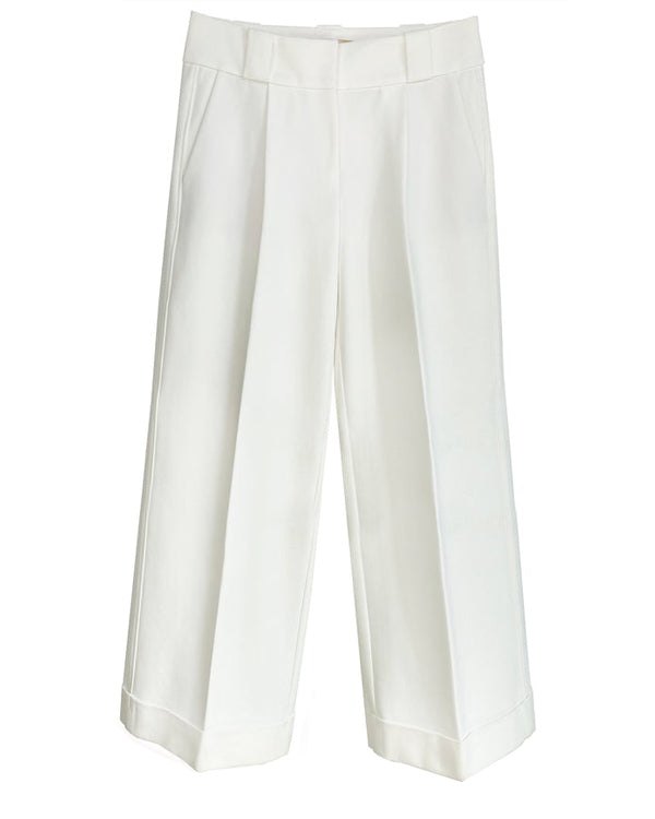 Beverly Wide-leg Cropped Pant
