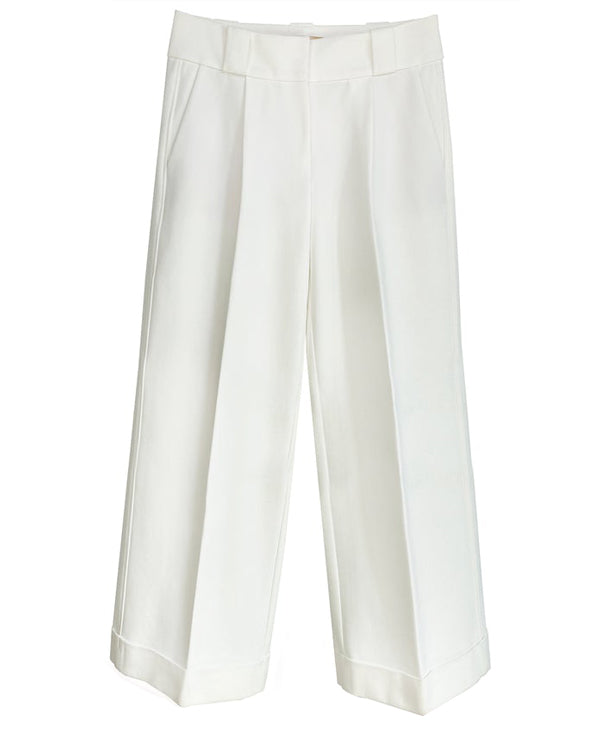 Beverly Wide-Leg Cropped Pant