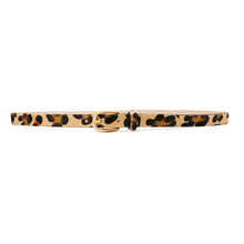 Sera Belt - Leopard Calf Hair