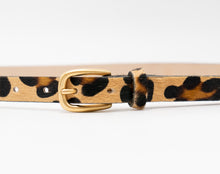 Sera Belt - Leopard Calf Hair