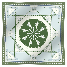 THE FISHERS ISLAND SCARF IN GREEN