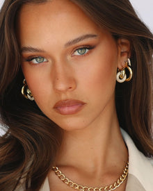 Baby Amalfi Tube Hoops- Gold (Ships Early May)