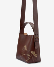 Graceful Horse Selena Bucket Bag