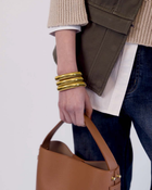 The Palais Flex Snake Chain Bracelet- Gold