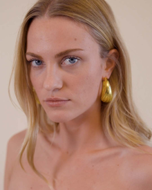 Flow Large Hoop Earrings