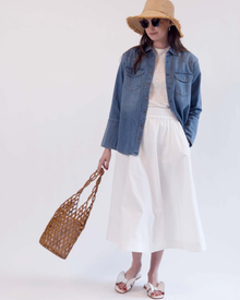 Packable Raffia Bucket Hat