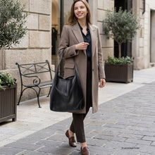 Italian Full-Grain Leather Hobo Bag | Siena