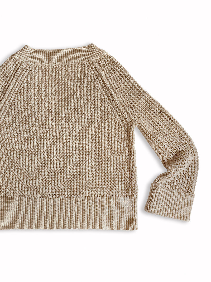 The perfect sweater. Classic Six Brigitte Linen Sweater. Season-less, chunky, wide v-neck, linen sweater with raglan detailing, long-ribbed hems, cuffs and collar.
